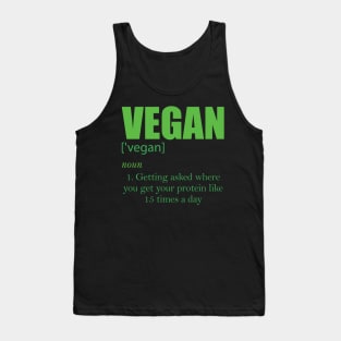 Vegan Definition Tank Top